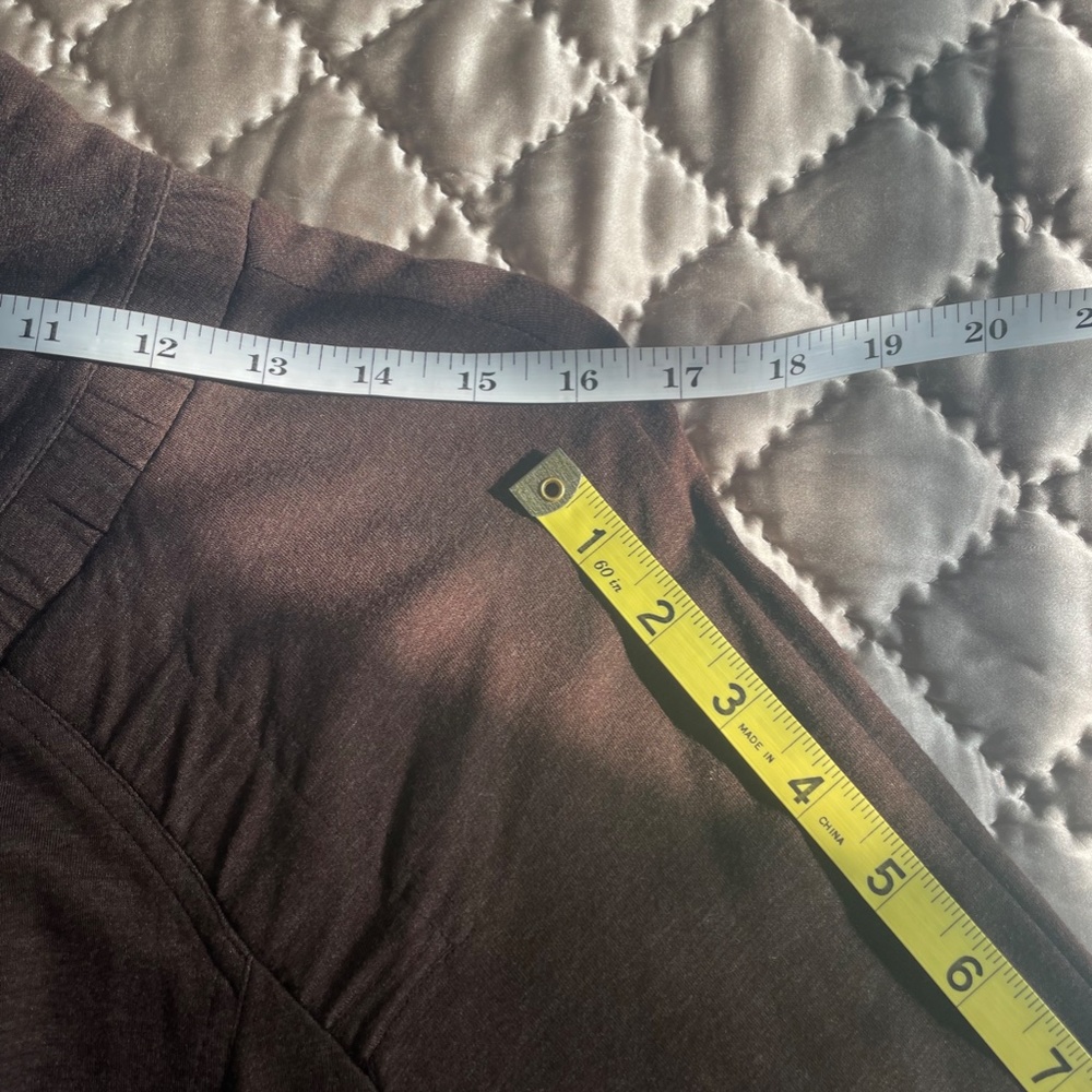 ST JOHN Jacket {S} Mock Neck Lightweight in Brown - Picture 10 of 11